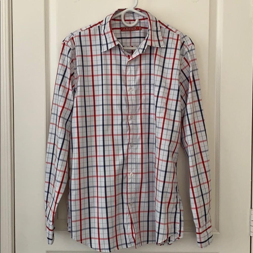 Plaid Button Up Shirt